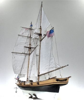 Baltimore Clipper model from the Art of Age of Sail