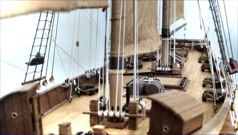 Baltimore Clipper deck detail