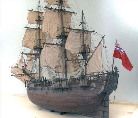 HMS Endeavour model