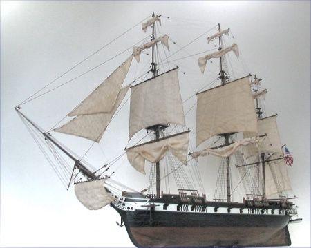 USS Constellation model from the Art of Age of Sail
