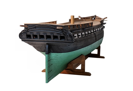 Image of Constitution's stern