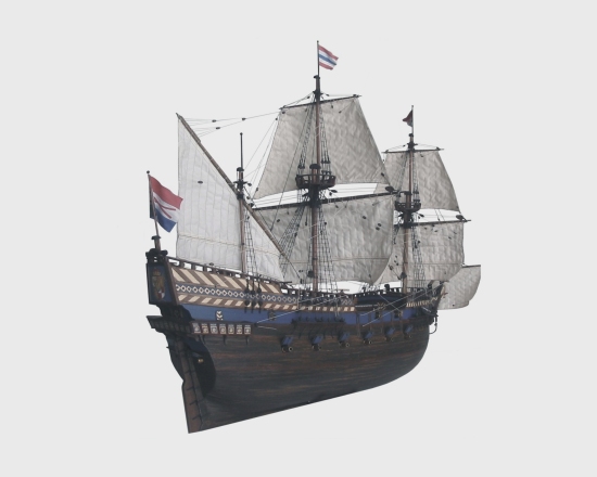 Dutch galleon 'Vergulde Leeuw'