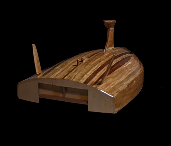 Image of epoxy coated Jeanneau 440 model hull