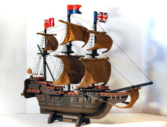 Ship model restoration