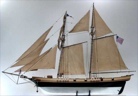 Baltimore Clipper - dark sails
