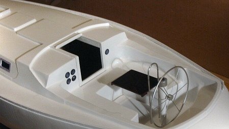 CS 36-T model sailboat hull