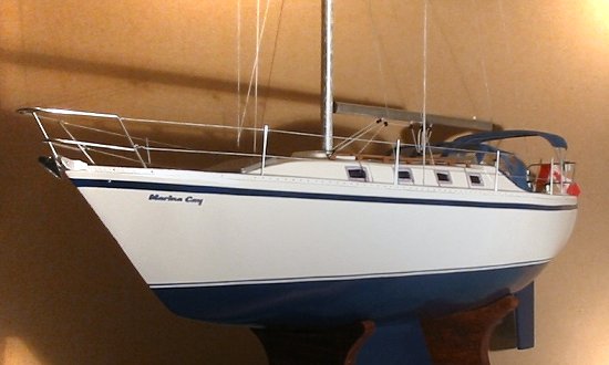Canadian Sailcraft 36T model yacht