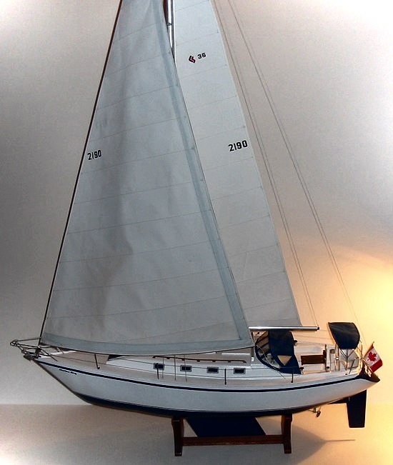 CS 36T yacht model