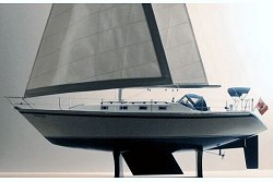 Canadian Sailcraft 36T - Sailboat - full sail