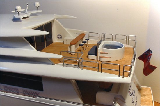 Johnson 103' skylounge yacht model