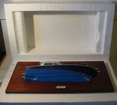 Half model shipping case