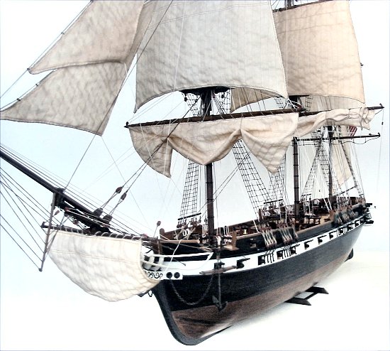 USS Constellation model from the Art of Age of Sail