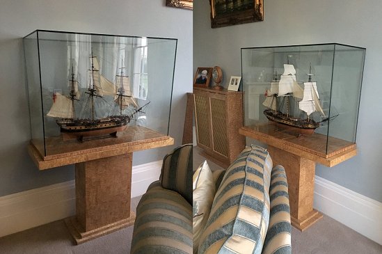 Model Ship Display Pedestals Brass for sale online 