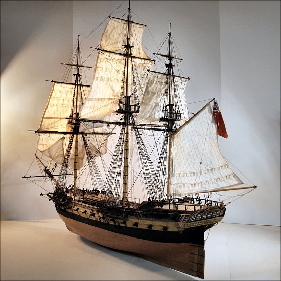 image of ship model