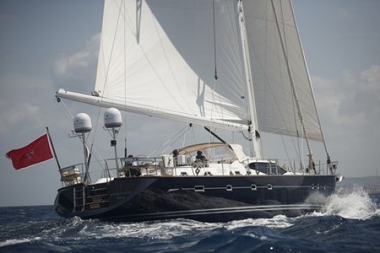 Oyster 82 at sea