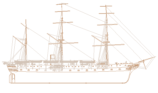 HMS Simoom - Cad Model HMS Simoom drawing