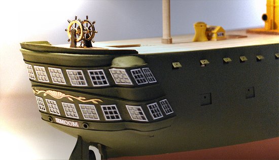 The Stern of HMS Simoom
