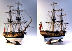 image of brig-sloop model