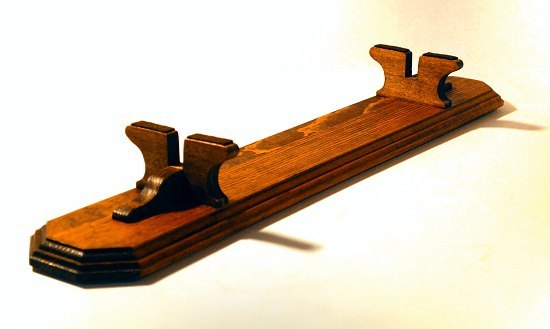 How To Make A Traditional Origami Lily Page 15 Custom model stand created for a large antique flat-bottom boat model.