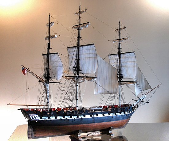 Image of USS President model