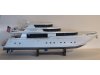 Starboard view of Johnson 87' super-yacht model